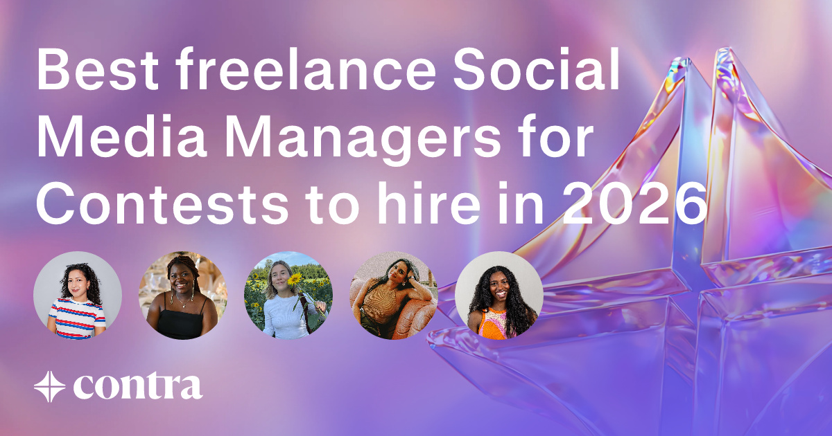 Social Media Management freelancers for Contests