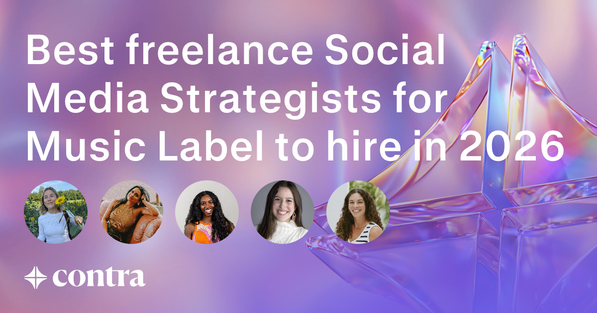 Social Media Strategy freelancers for Music Label
