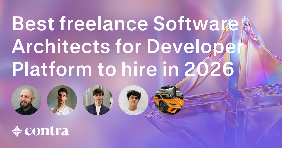Software Architecture freelancers for Developer Platform