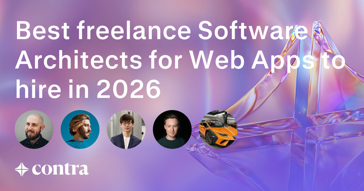 Software Architecture freelancers for Web Apps