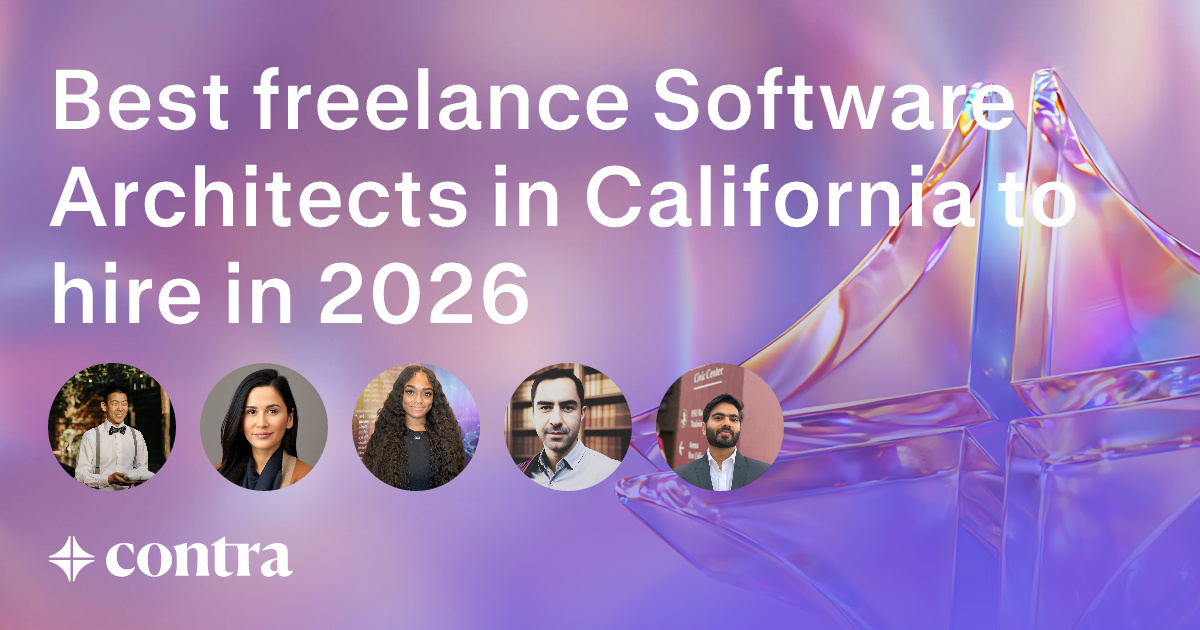 Software Architecture freelancers in California