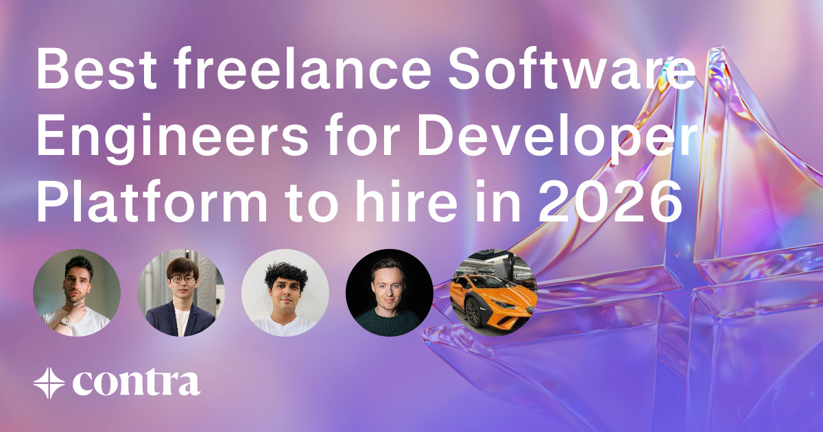 Software Development freelancers for Developer Platform