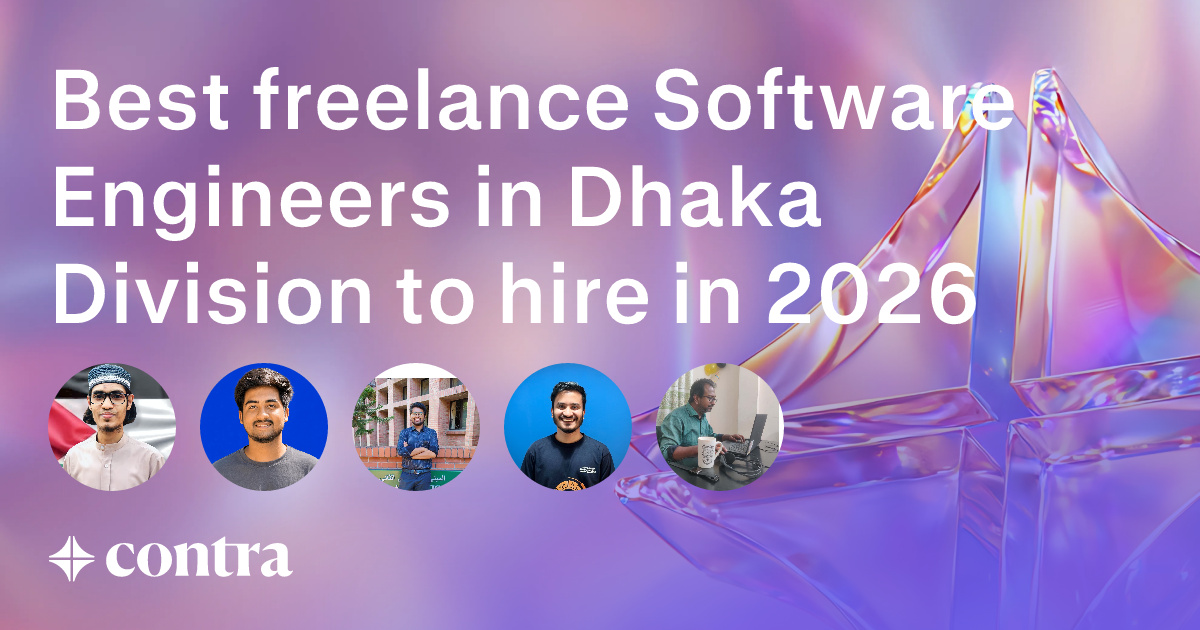 Software Development freelancers in Dhaka Division