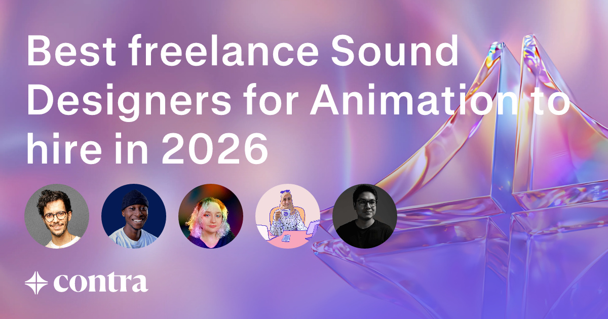 Sound Design freelancers for Animation