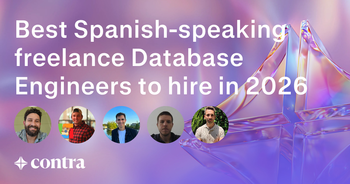 Spanish-speaking Database Engineering freelancers