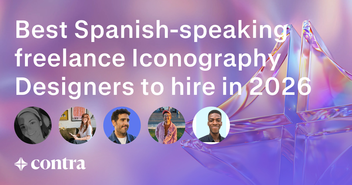 Spanish-speaking Iconography Design freelancers