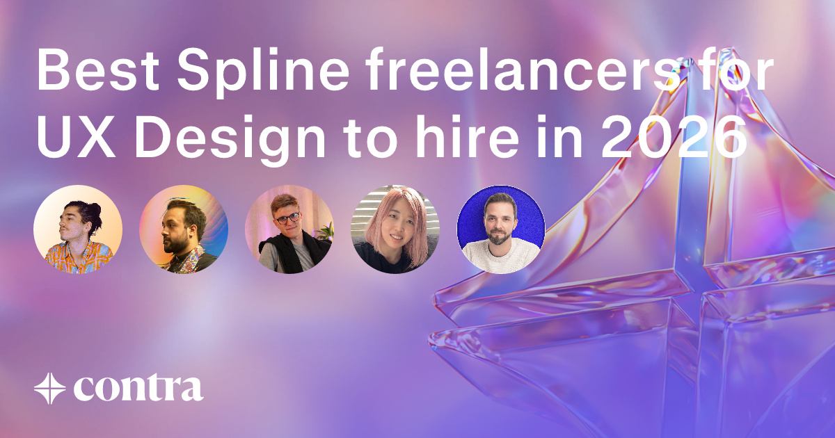 Spline freelancers for UX Design