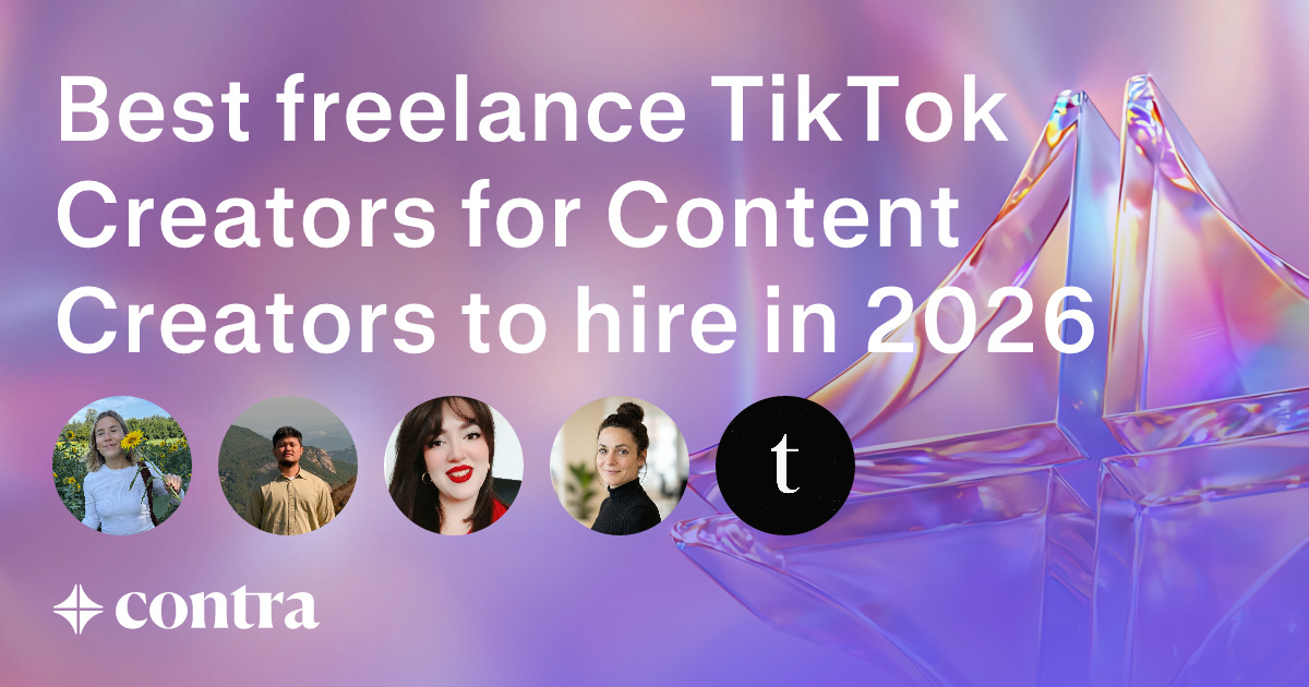 TikTok Creation freelancers for Content Creators