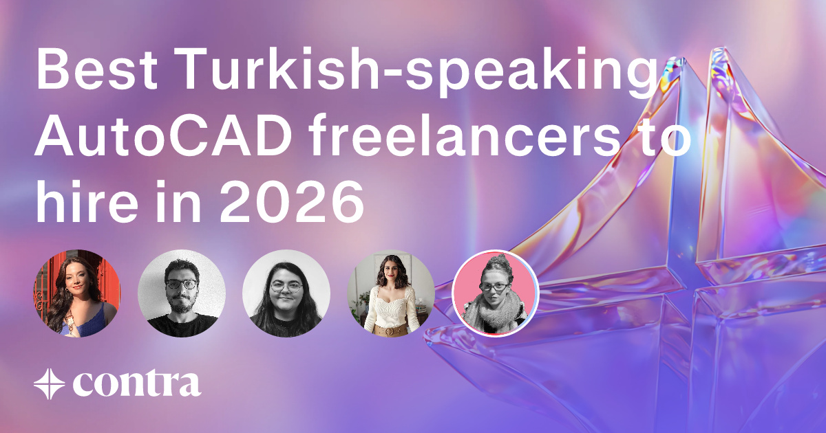 Turkish-speaking AutoCAD freelancers