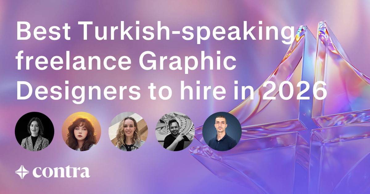 Turkish-speaking Graphic Design freelancers
