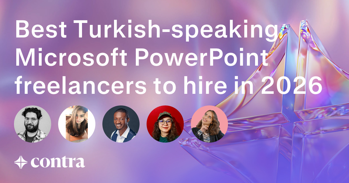 Turkish-speaking Microsoft PowerPoint freelancers