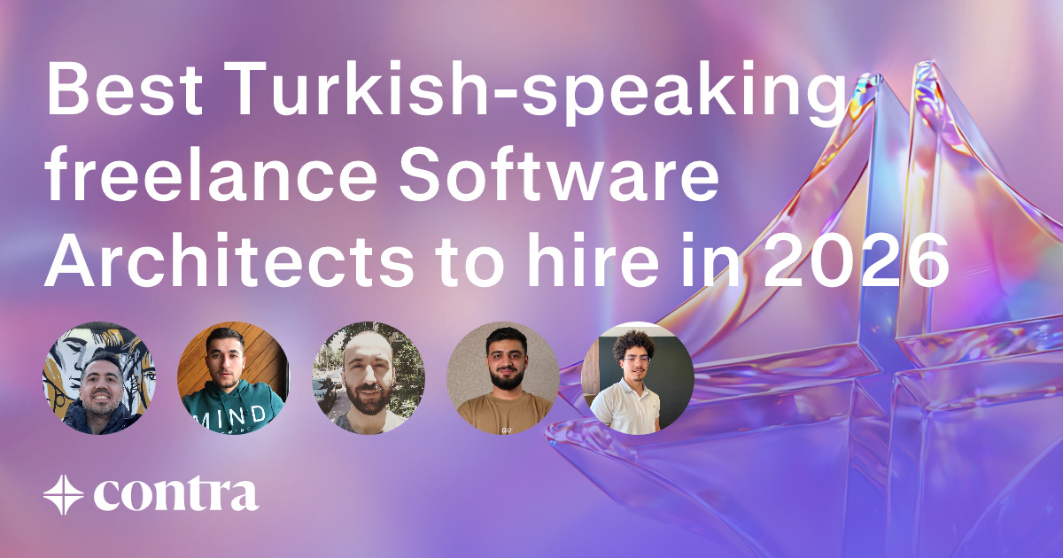 Turkish-speaking Software Architecture freelancers