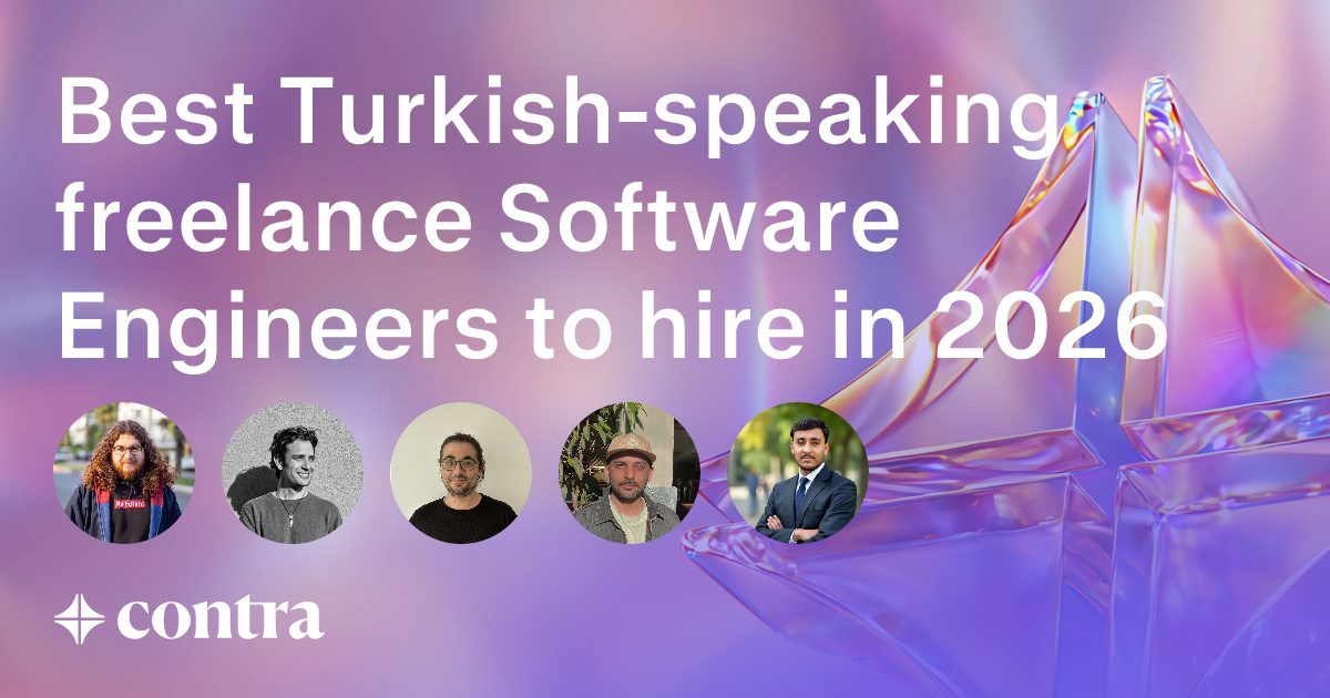 Turkish-speaking Software Development freelancers