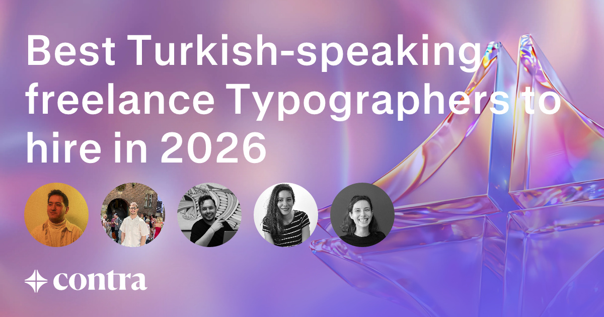 Turkish-speaking Typography freelancers