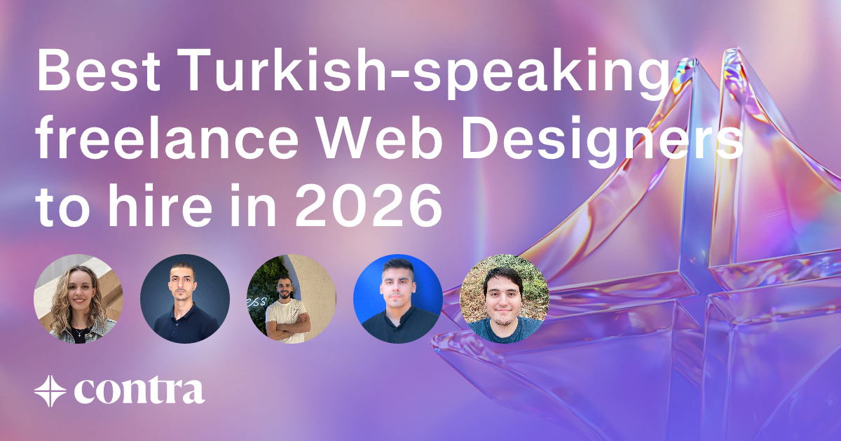 Turkish-speaking Web Design freelancers