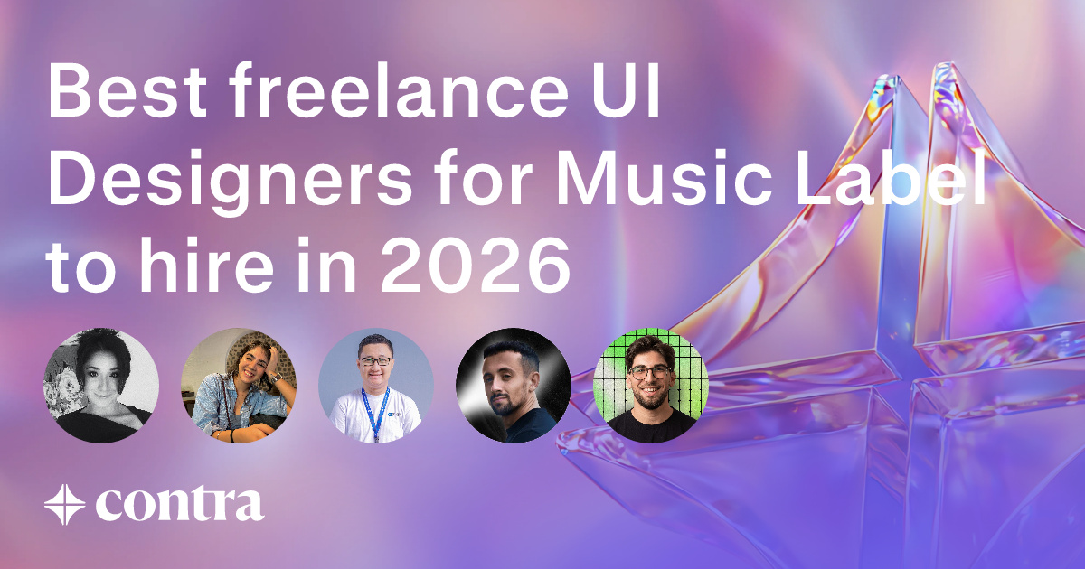UI Design freelancers for Music Label