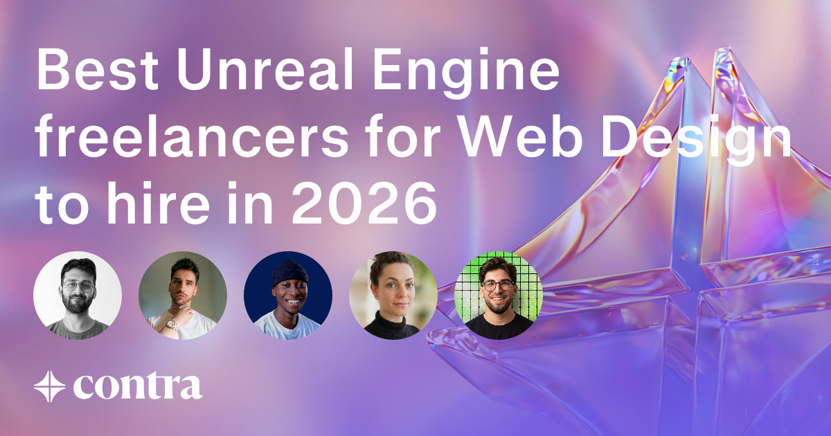 Unreal Engine freelancers for Web Design