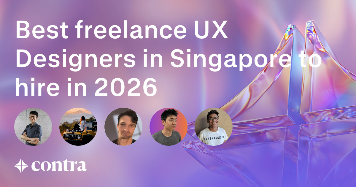 UX Design freelancers in Singapore
