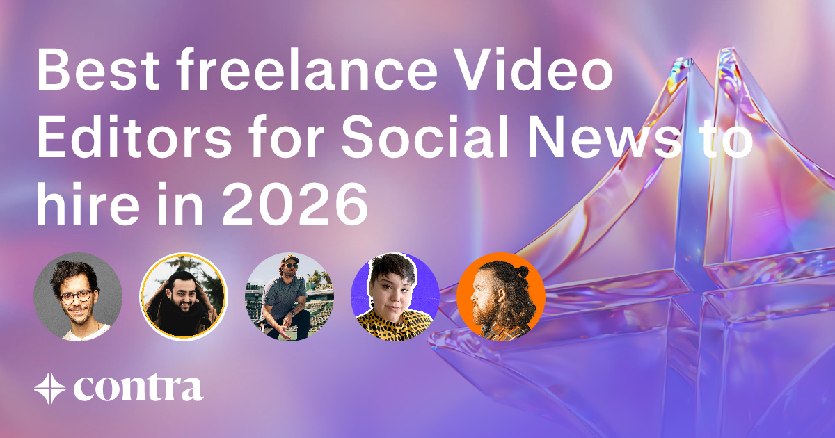 Video Editing freelancers for Social News