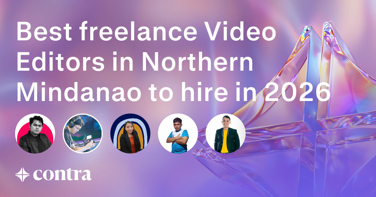 Video Editing freelancers in Northern Mindanao