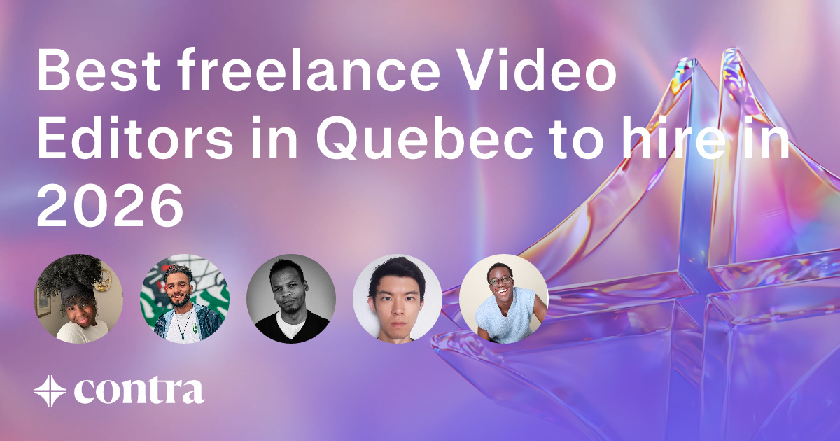Video Editing freelancers in Quebec