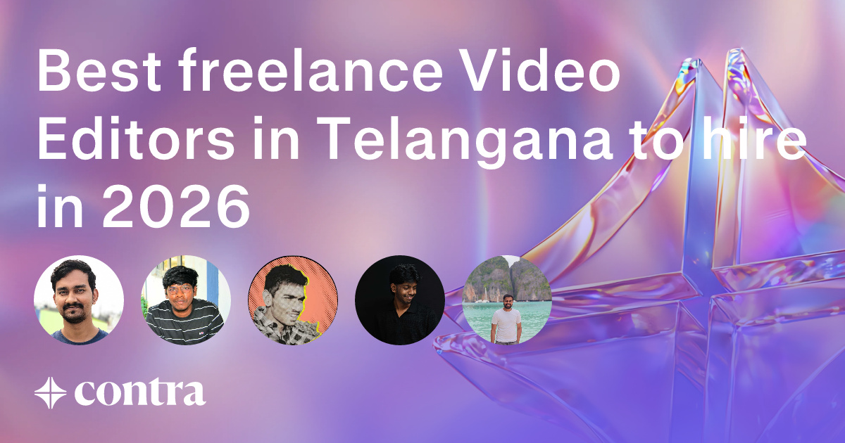 Video Editing freelancers in Telangana
