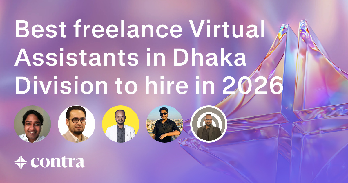 Virtual Assistance freelancers in Dhaka Division