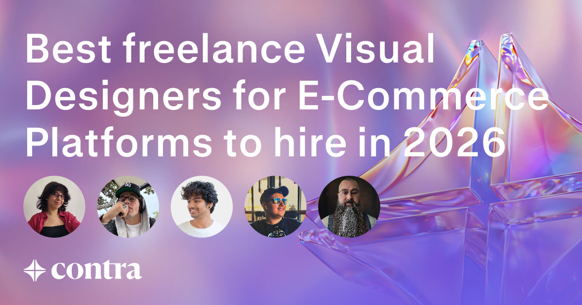 Visual Design freelancers for E-Commerce Platforms