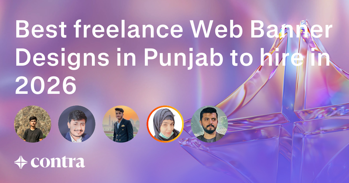 Web Banner Design freelancers in Punjab