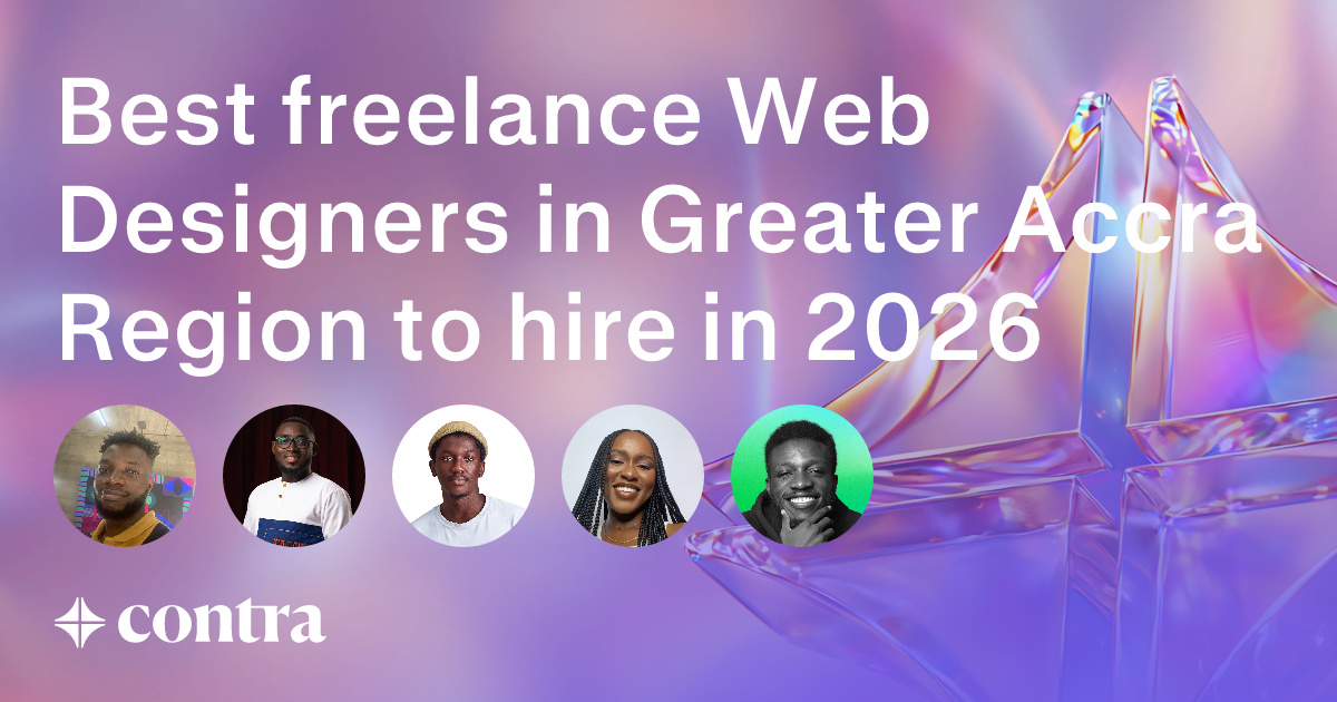 Web Design freelancers in Greater Accra Region