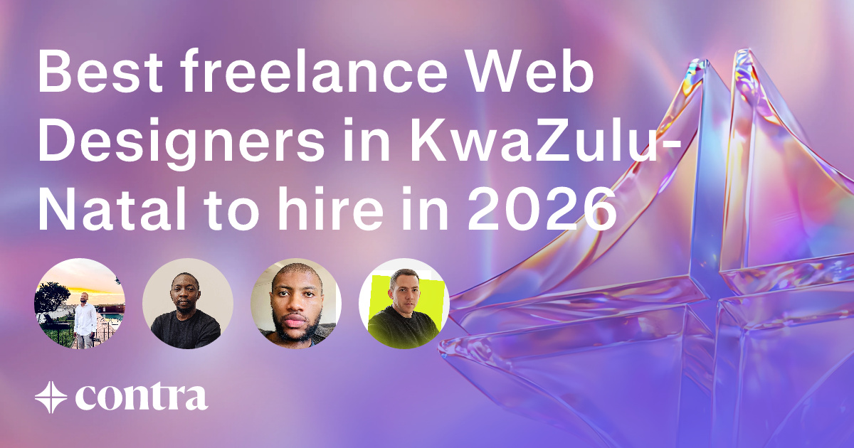 Web Design freelancers in KwaZulu-Natal