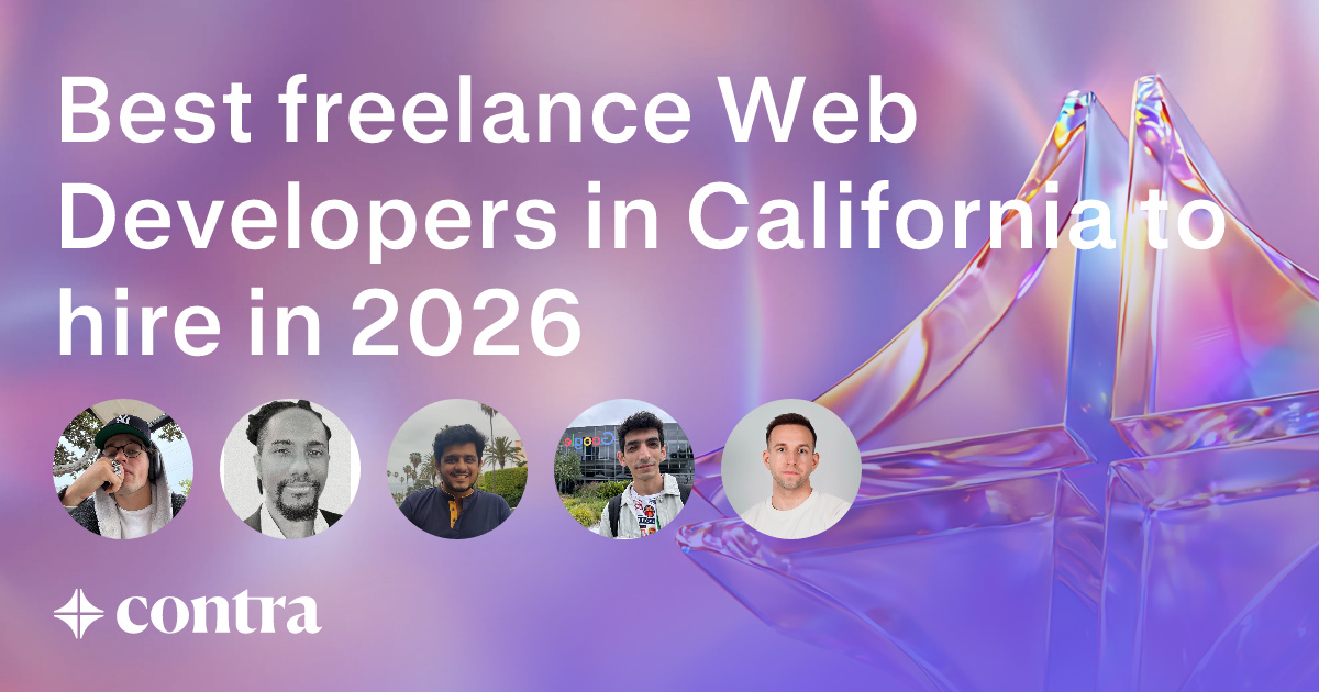 Web Development freelancers in California