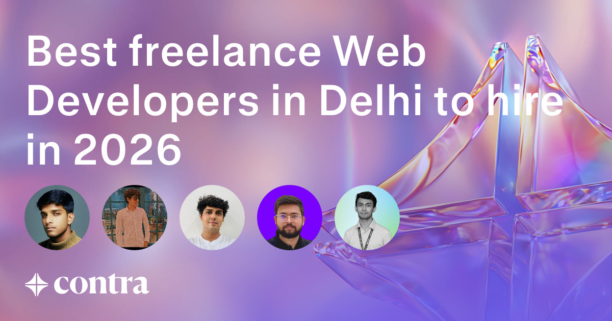 Web Development freelancers in Delhi