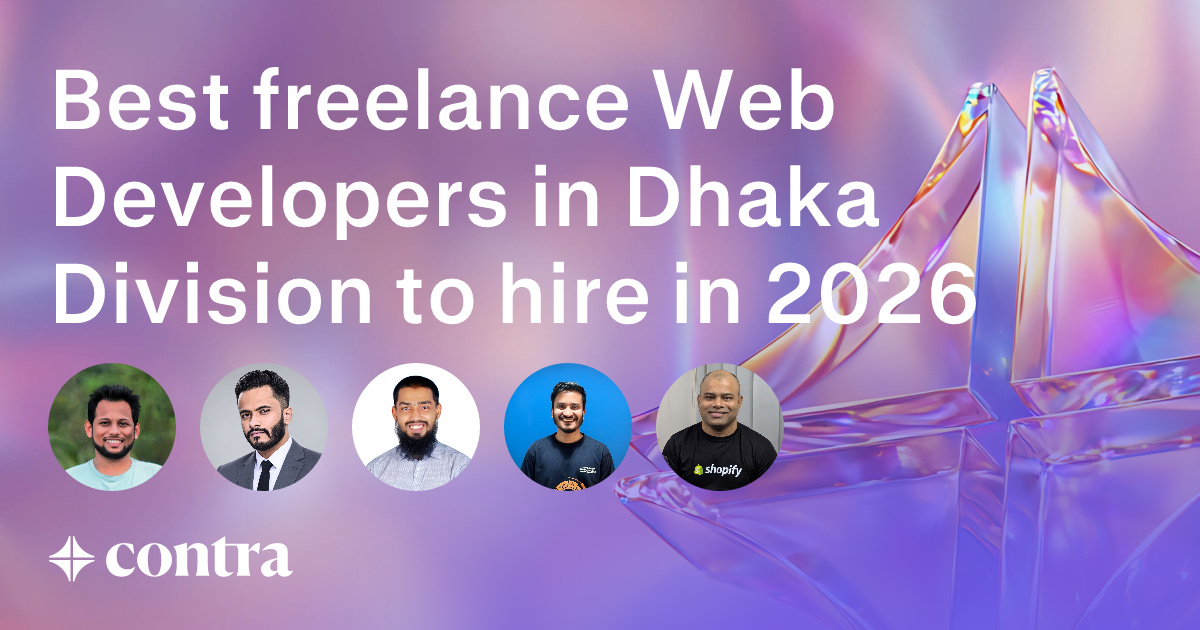 Web Development freelancers in Dhaka Division