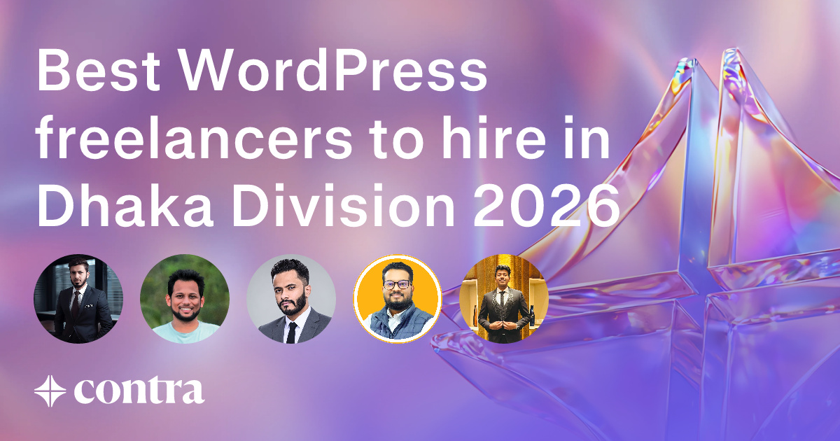 WordPress freelancers in Dhaka Division