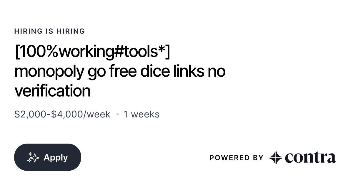 [100%working#tools*] monopoly go free dice links no verification