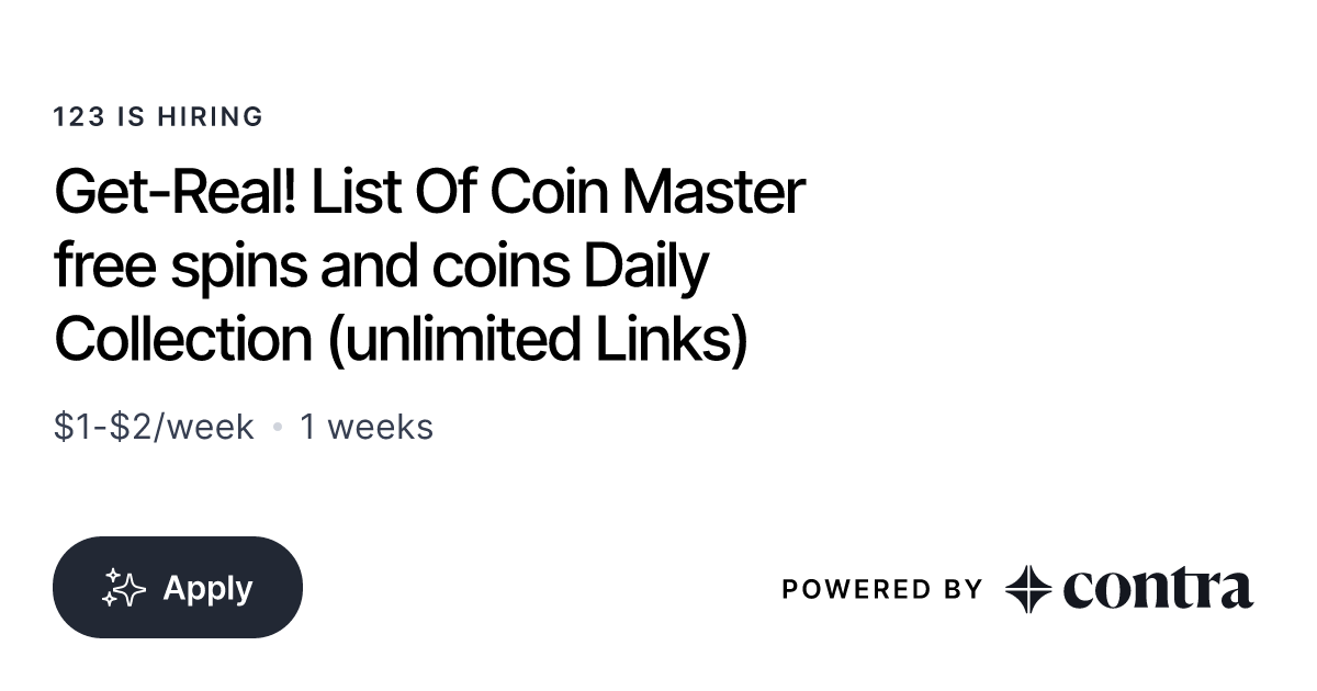 Get-Real! List Of Coin Master free spins and coins Daily Collection (unlimited Links)