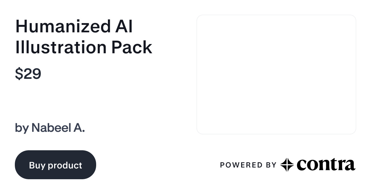 Humanized AI Illustration Pack by Nabeel A.