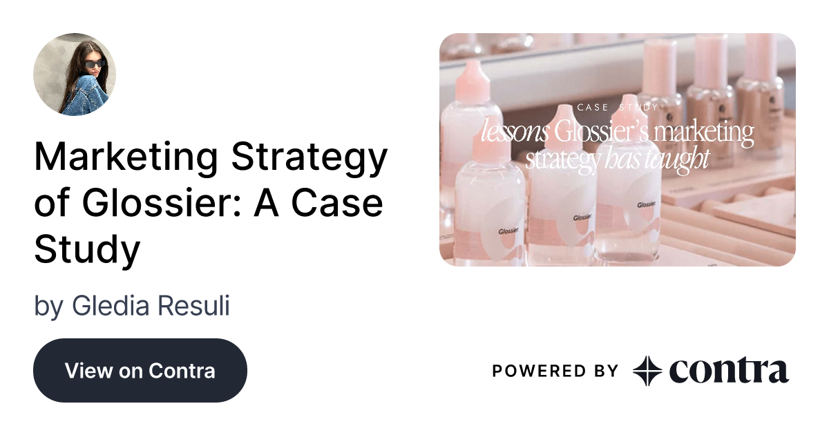 glossier marketing case study