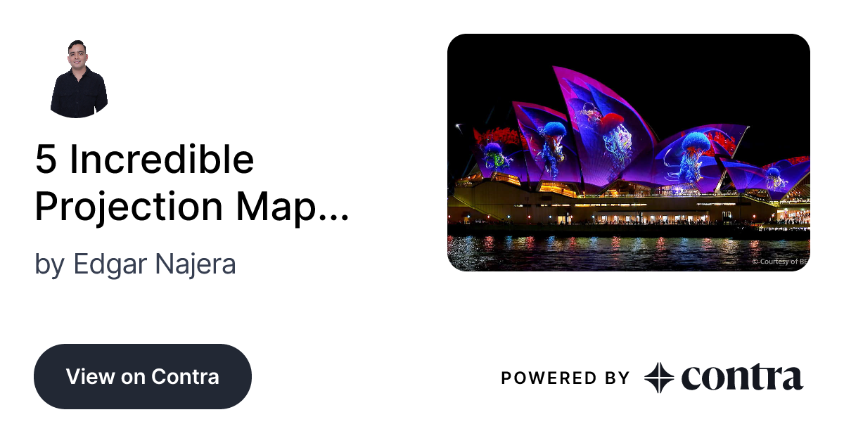 5 Incredible Projection Mapping Examples by Edgar Najera