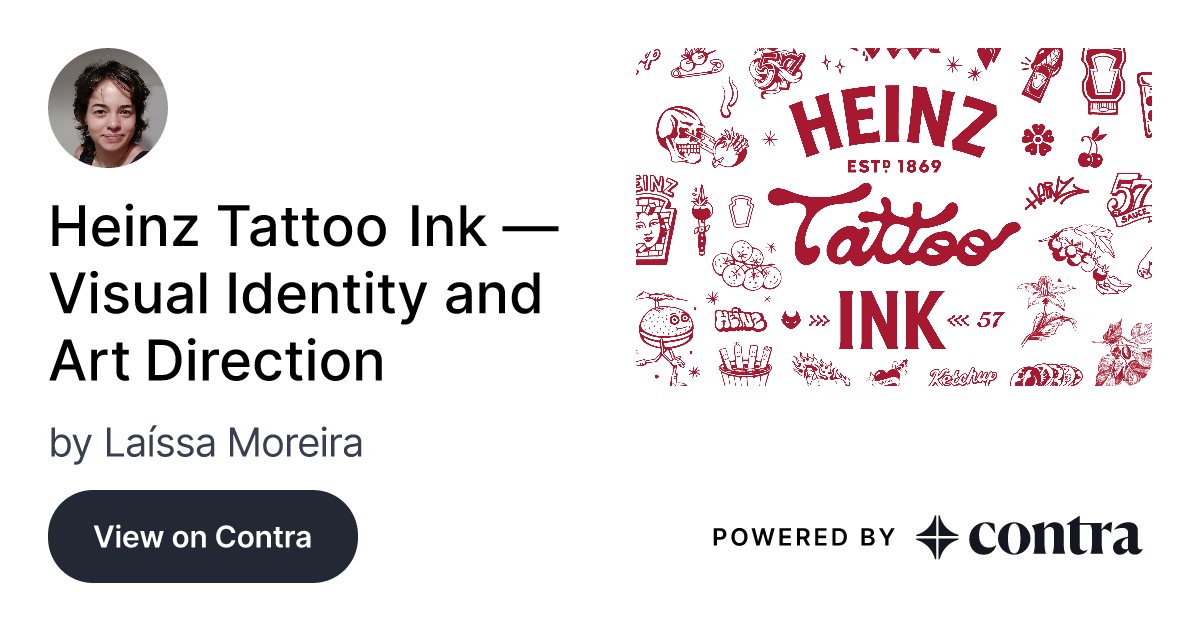 Heinz Tattoo Ink — Visual Identity And Art Direction By Laíssa Moreira 9982