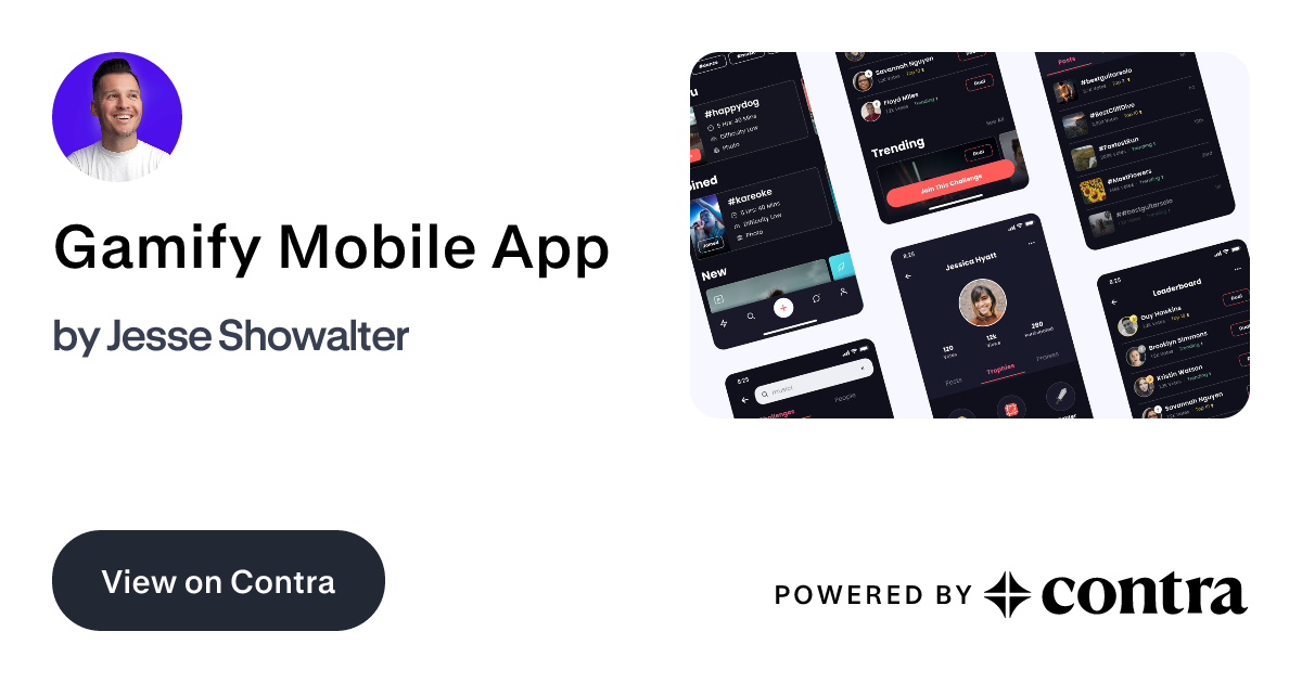 Gamify Mobile App by Jesse Showalter