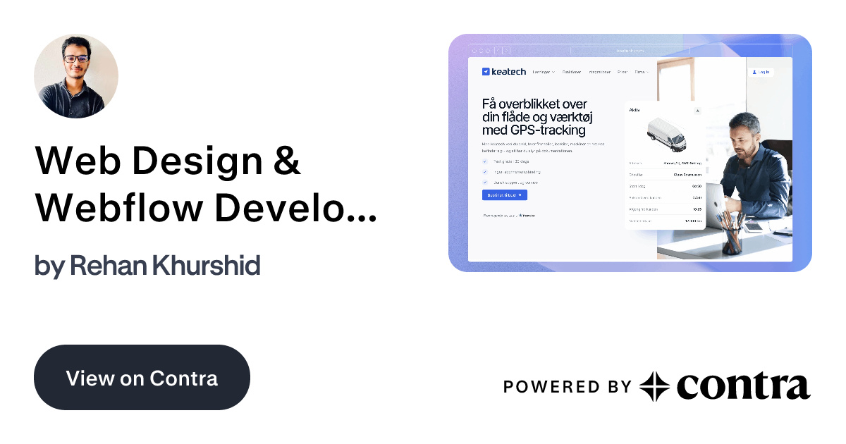 Web Design & Webflow Development (Migration) for Keatech by Rehan Khurshid