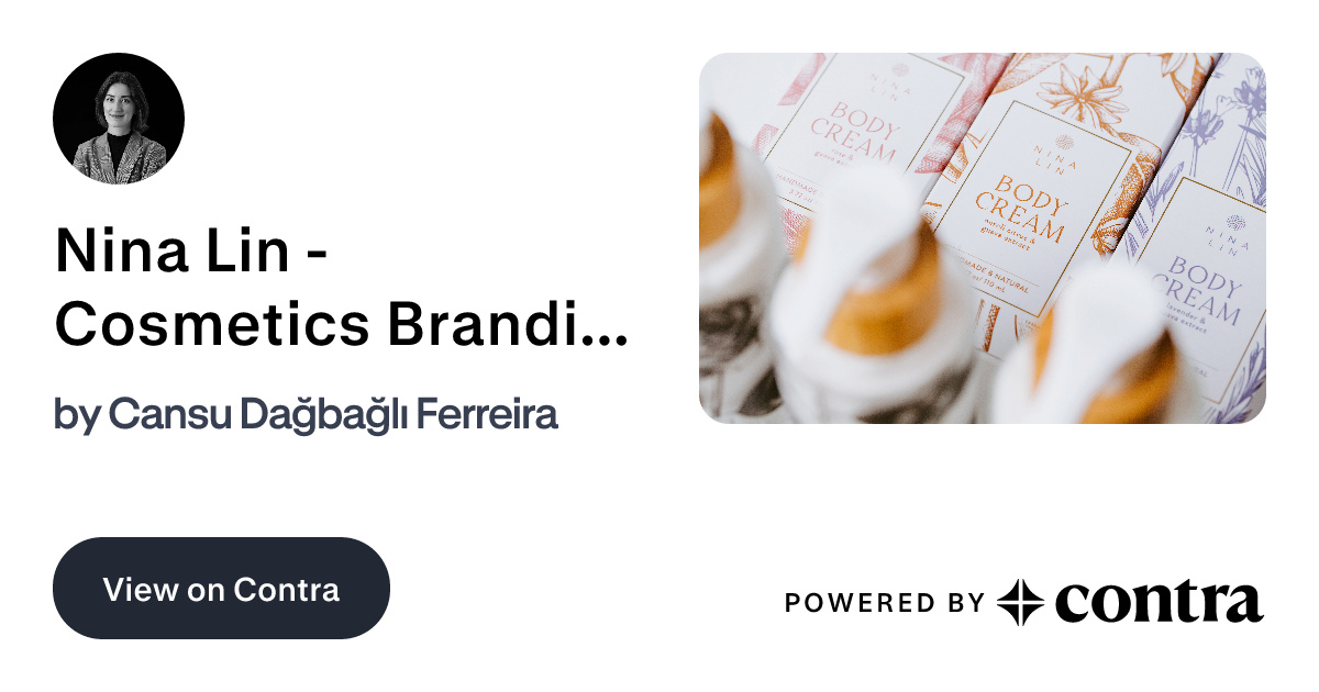 Nina Lin - Cosmetics Branding & Packaging by Cansu Dağbağlı Ferreira