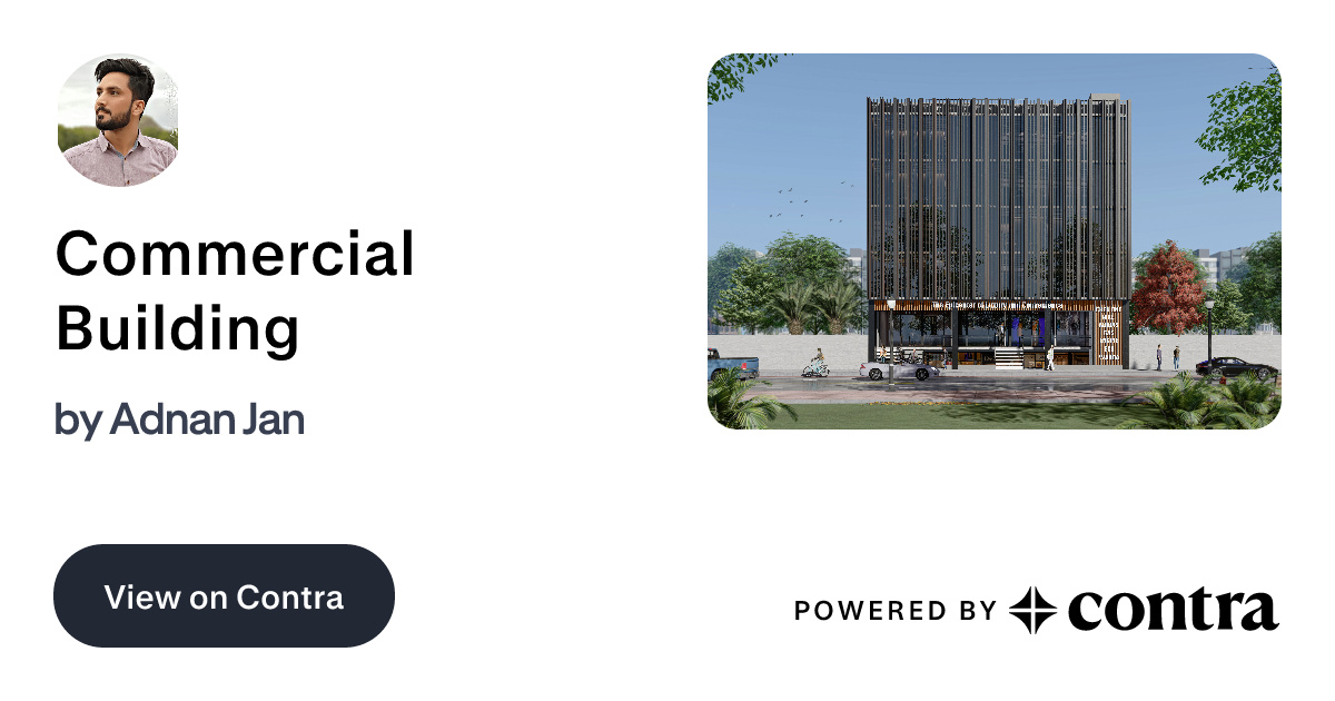 Commercial Building by Adnan Jan