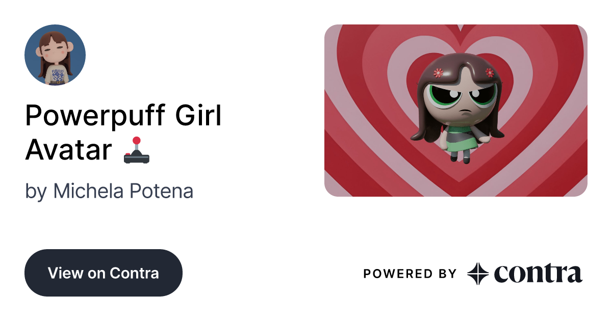 Powerpuff Girl Avatar 🕹️ by Michela Potena