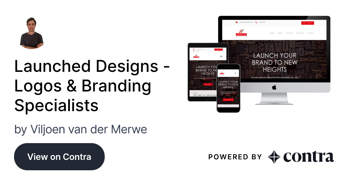 Launched Designs - Logos & Branding Specialists by Viljoen van der Merwe