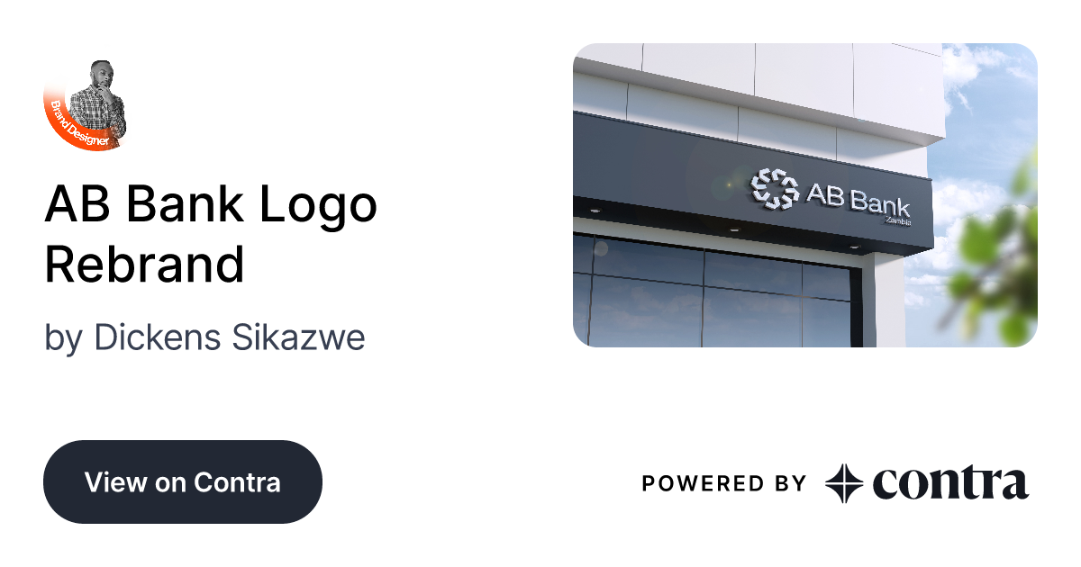 AB Bank Logo Rebrand by Dickens Sikazwe