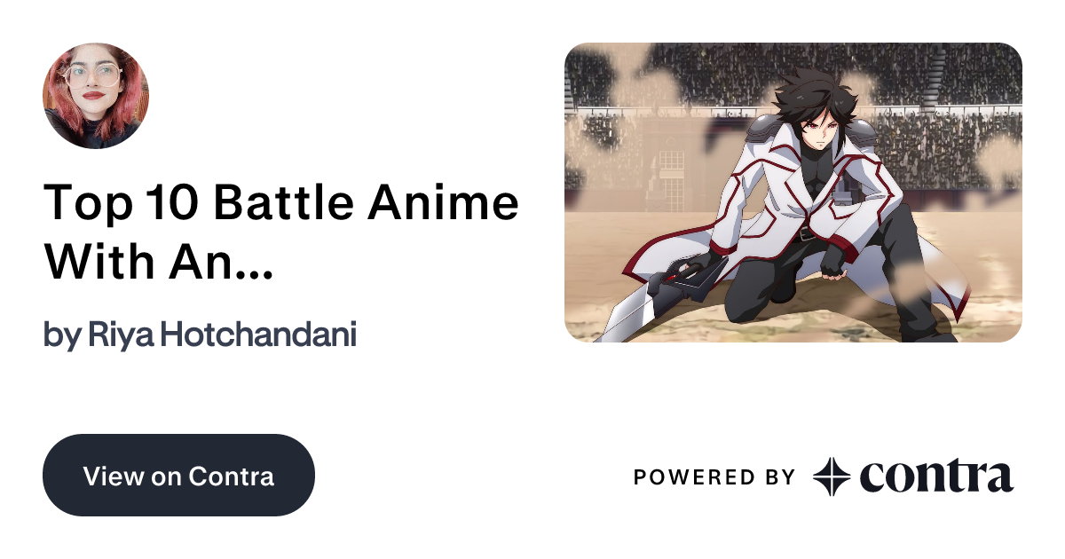 Top 10 Battle Anime With An Overpowered Main Character YouTube by