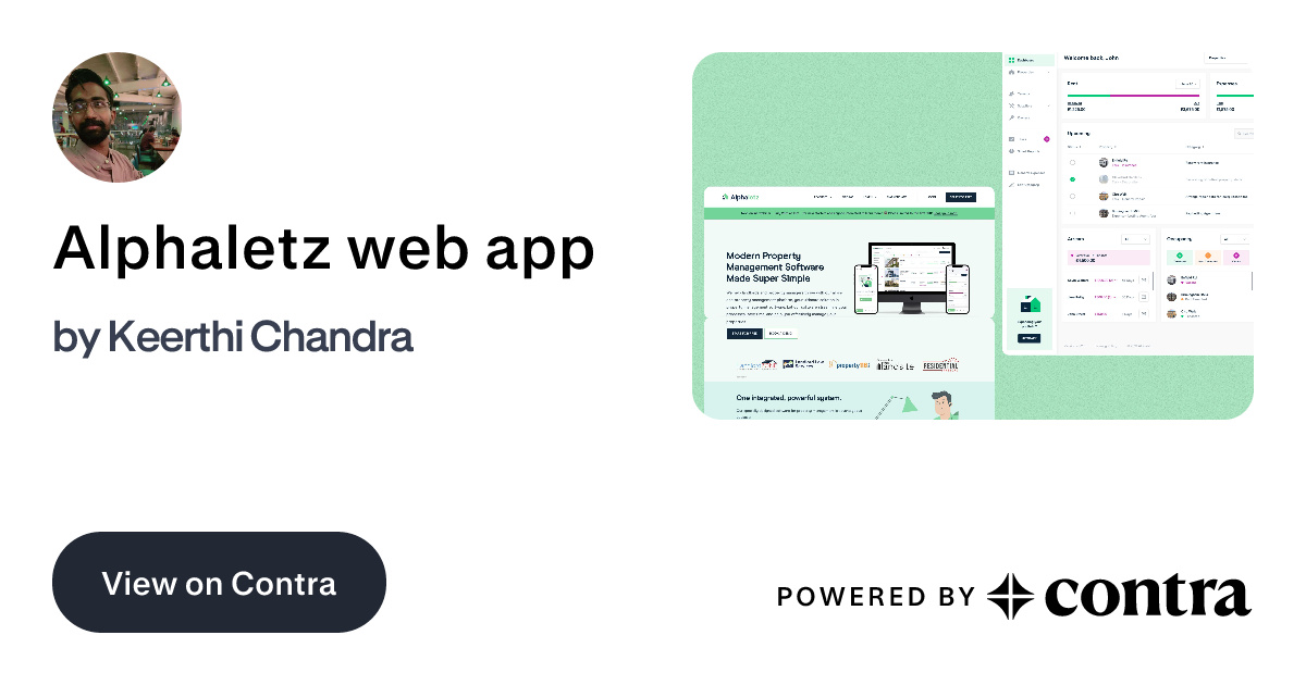 Alphaletz web app by Keerthi Chandra